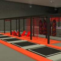 Trampoline Park Installation 0